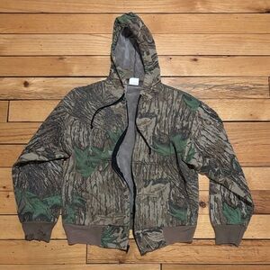 Realtree Green and Brown Camouflage Jacket